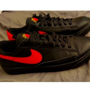 **🪅💸2022 YEAR END CLEARANCE SALE! Men's Nike Blazers Black Russian Floral Sz 8